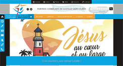Desktop Screenshot of paroisse-lacellesaintcloud.com